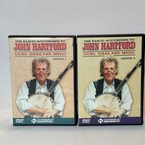 The Banjo According to John Hartford: Licks, Ideas and Music, DVDs Lessons 1 & 2